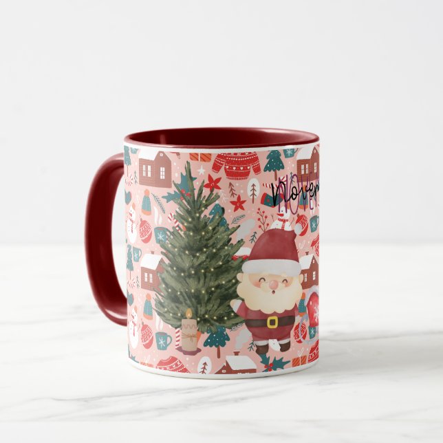 Mug Festive Cheer : Votre Noël Parfait (Devant gauche)