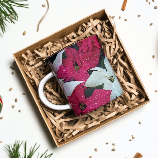 Mug Festive vacances Poinsettias Floral (In Situ Holidays)