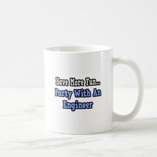 Mug Fête Avec Un Ingénieur