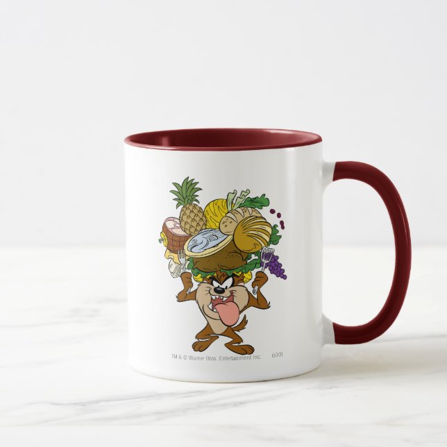Mug Fête d'action de grâces TAZ™ B/W 2 (Droite)