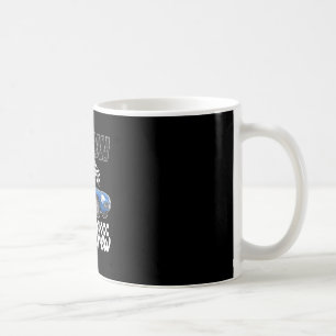 Mug Fête d'anniversaire de voiture de course famille p