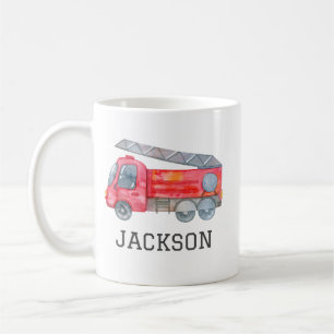 Mug Fête d'anniversaire personnalisée pour camions à f