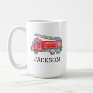 Mug Fête d'anniversaire personnalisée pour camions à f