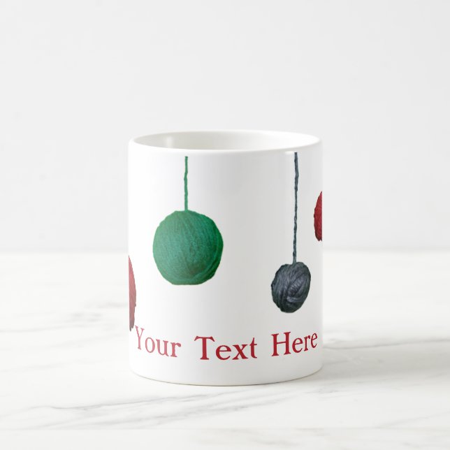 Mug Fête de bal en fer / Votre texte (Centre)