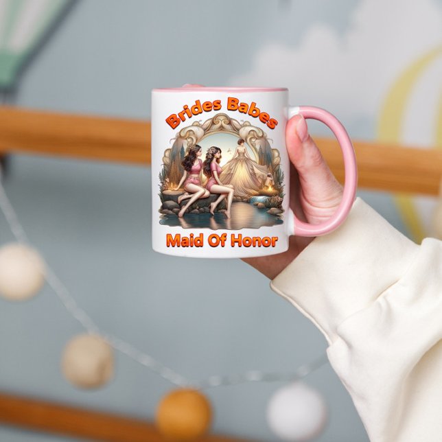 Mug Fête de filles pour la future mariée avec style (Créateur téléchargé)