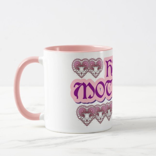 Mug fête de la mère heureuse (Gauche)