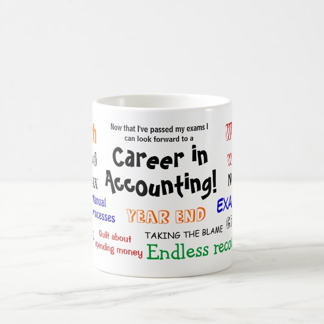 Mug Fête de la réussite de l'examen comptable (Centre)