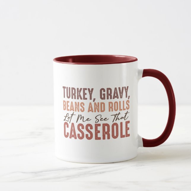 Mug Fête de l'Action de grâce (Droite)
