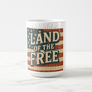 Mug Fête de l'Indépendance des États-Unis d'Amérique V