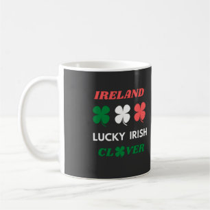 Mug Fête de l'irlande de trèfle chic irlandais st.patr
