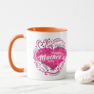 Mug Fête de maman Délice Joyeux Fête des mères Lettres