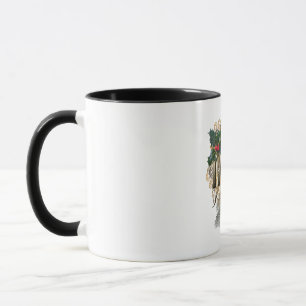 Mug Fête de Noël avec les amoureux des animaux