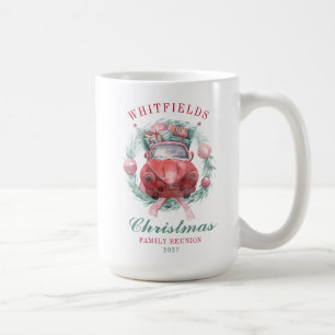 Mug Fête de Noël de Noël Botanique Wreath Matching