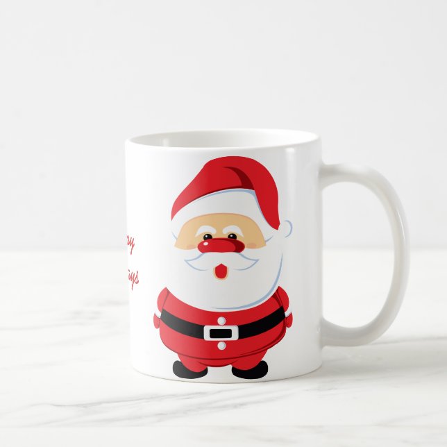 Mug Fête de Noël du Père Noël (Droite)