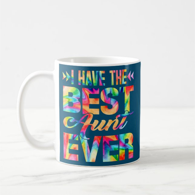 Mug Fête des mères amusantes J'ai la meilleure tante j (Gauche)