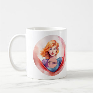 Mug Fête des mères de maman Belle femme Mère avec enfa