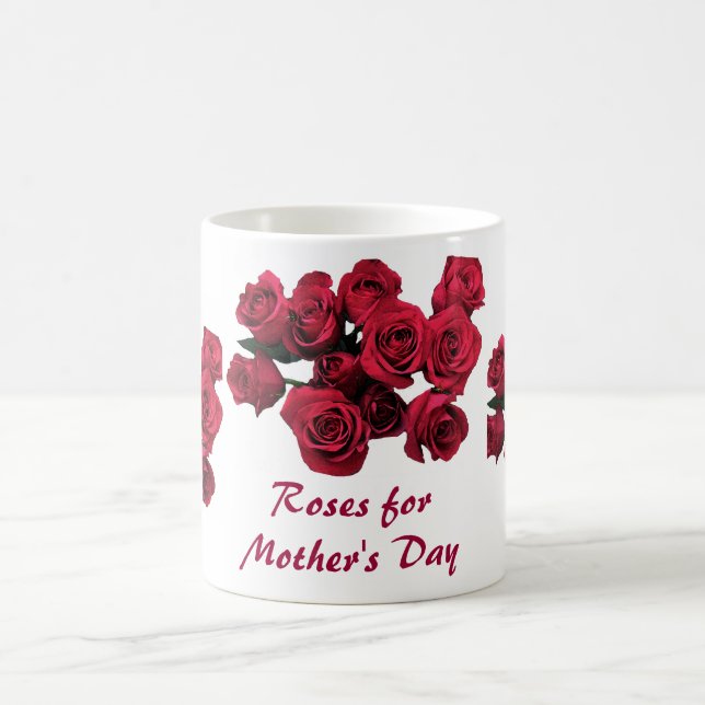 Mug Fête des mères de Red Roses (Centre)