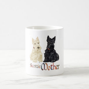Mug Fête des mères des écossaises roulettes et noires