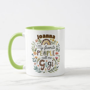 Mug Fête des mères GIGI personnalisées Anniversaire No