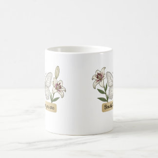Mug Fête des Mères - Jour de la mère - Papillon Floral