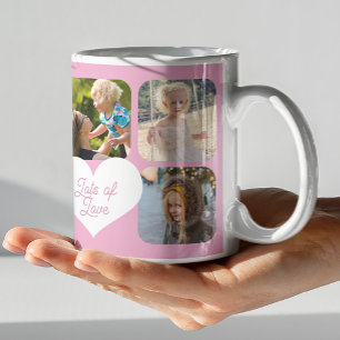 Mug Fête des Mères Meilleure Maman 7 collage photo ros
