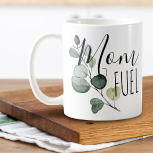 Mug Fête des Mères Mère Carburant Eucalyptus