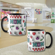 Fête des mères "Mug Effet 3D"