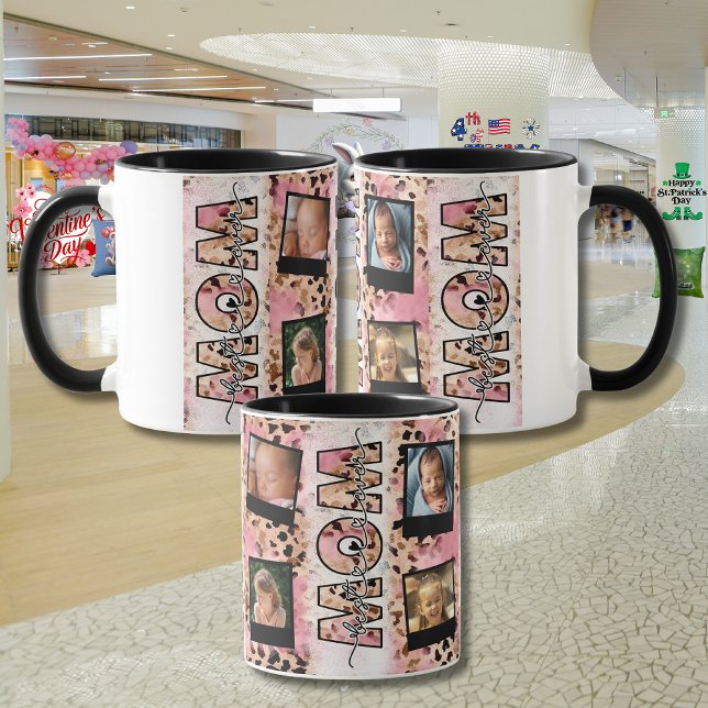 Mug Fête des mères personnalisées "Jardin de l'amour"  (Créateur téléchargé)