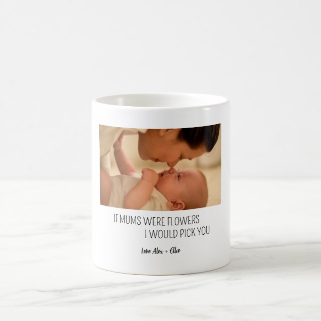 Mug Fête des mères Photo (Centre)