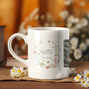 Mug Fête des Mères Wildflower 3 Collage Photo
