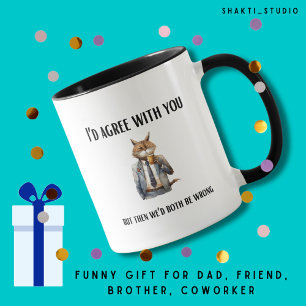 Mug Fête des pères ami collègue papa sarcasique drôle