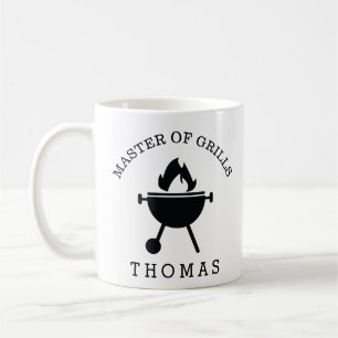 Mug Fête des pères-cadeau Master of Grills Ajouter un 