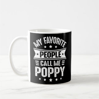 Mug Fête des pères De Pavot Pour Mes Gens Préférés App