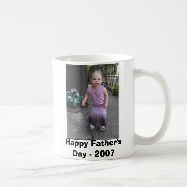 Mug Fête des pères heureuse - 2007 (Droite)