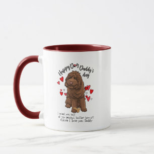 Mug Fête des pères heureuse de votre chien de