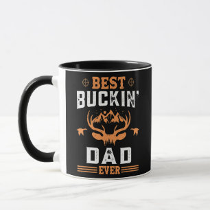 Mug Fête des pères Mens Best Buckin Papa Jamais Deer