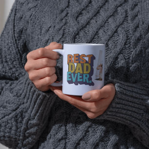 Mug Fête des pères photo moderne de Best Dad Ever