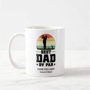 Mug Fête des pères Rétro Meilleur papa Par Par Par