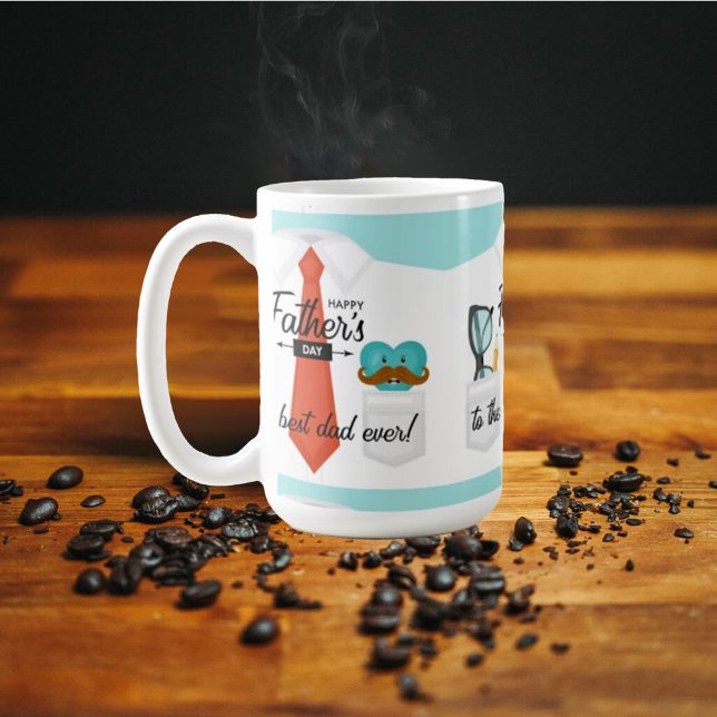 Mug Fête des pères spéciale salutations au meilleur pa (Créateur téléchargé)