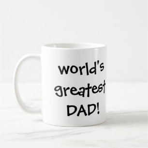 Mug Fête des pères vintage, Happy Family dans les banl