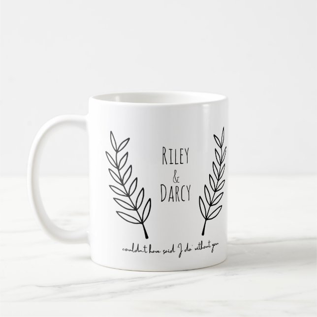 Mug Fête du mariage (Gauche)