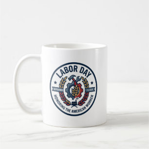 Mug Fête du Travail en l'honneur du travailleur améric