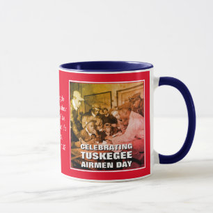 Mug Fête personnalisée de l'AÉRONEF TUSKEGEE