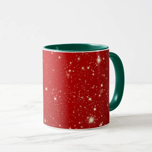 Mug Fête rouge (Devant droit)
