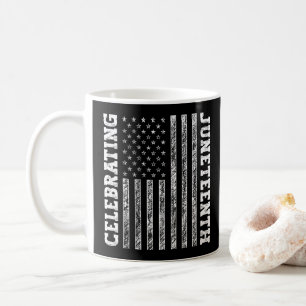 Mug Fêter le Cool du Drapeau de l'Amérique Vintage de