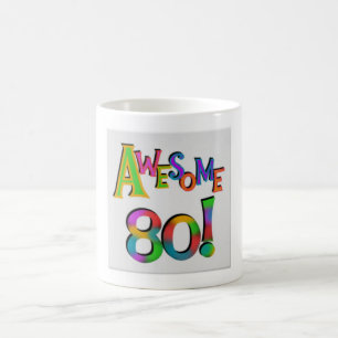 Mug fêter quatre-vingts superbes