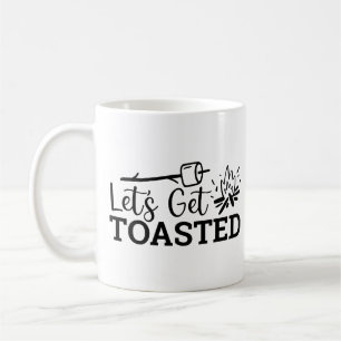 Mug Feu de camp grillé Camping amusant