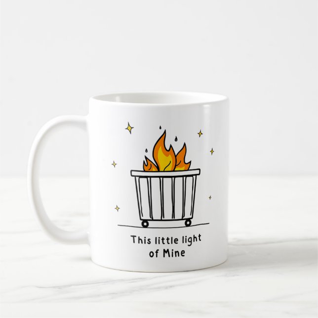Mug Feu De Débiteur, Cette Petite Lumière À Moi (Gauche)