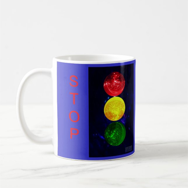 Mug Feu de signalisation de l'espace (Gauche)