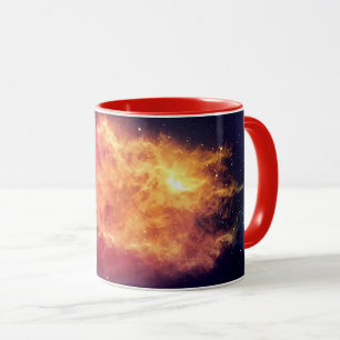 Mug Feu Solaire à Travers le Cosmos